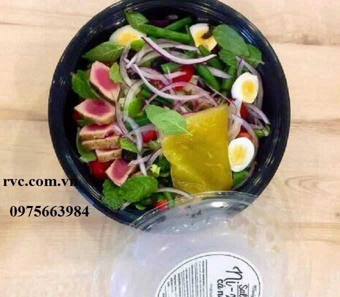 Hộp Nhựa Đựng Salad FSC - Tô Nhựa Salad
