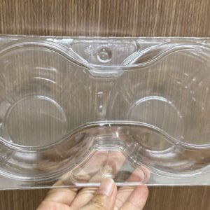 HỘP NHỰA ĐỰNG 2 TRÁI LÊ/ 2 TRÁI TÁO